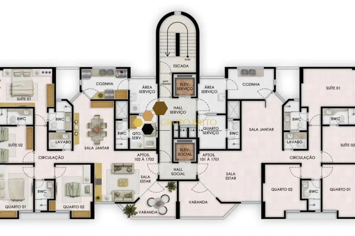 Apartamento 4 Quartos Espinheiro à Venda - Foto 14